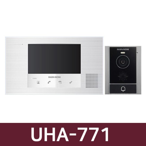 경동 UHA-771 세트 7인치 비디오폰 아날로그 2선식 인터폰