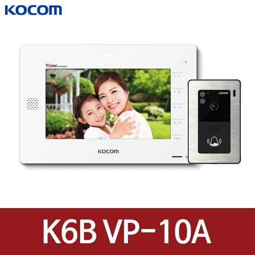 코콤 디지털 K6B VP-10A 세트 매립형 비디오폰 호환:KHV-454S/476S/446S/456S/457S