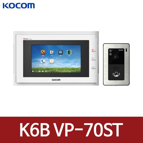 코콤 디지털 K6B VP-70ST 세트 노출형 비디오폰